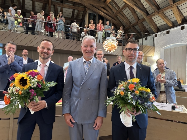 Zwei neue Bürgermeister für Baden-Baden 